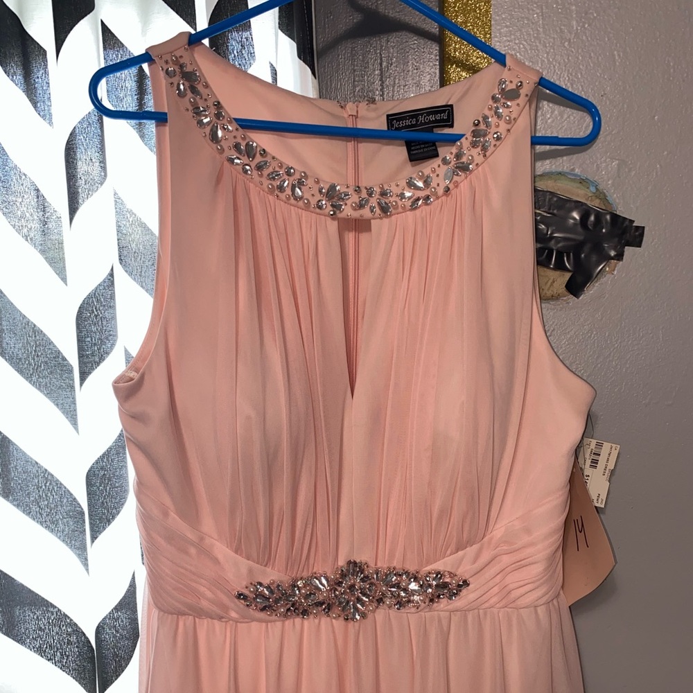 NWT - Jessica Howard Pastel Pink Formal Gown
